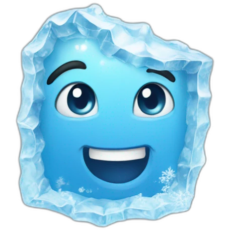 cœur de glace emoji