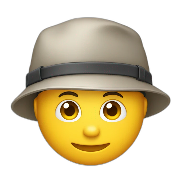 Chat avec une casquette à l’envers emoji