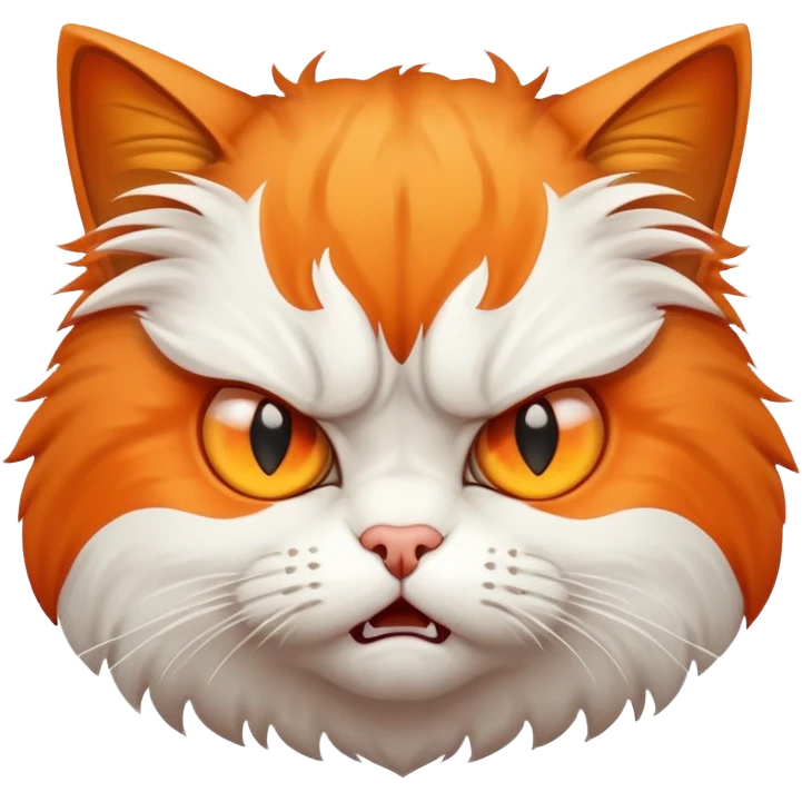 Angry manual cat  emoji