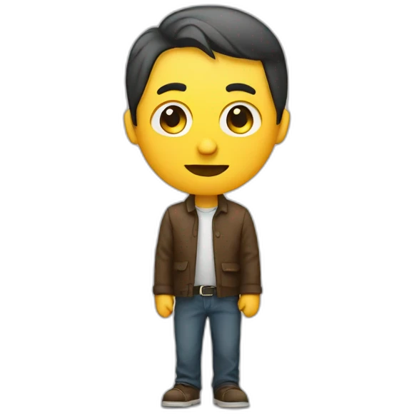 Small man question mark emoji