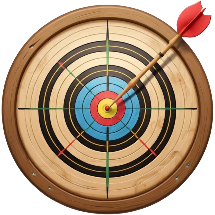 Archery bord without anything on it ] emoji
