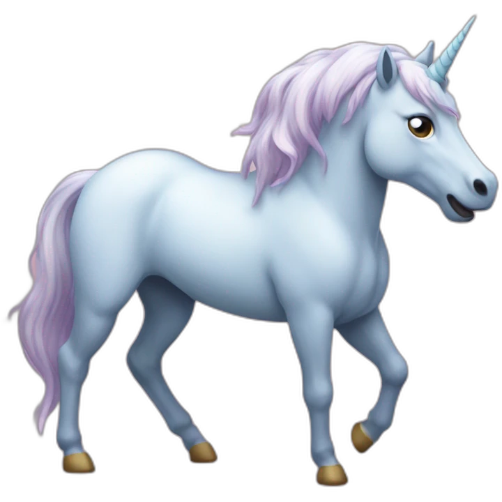 Licorne qui fait caca emoji