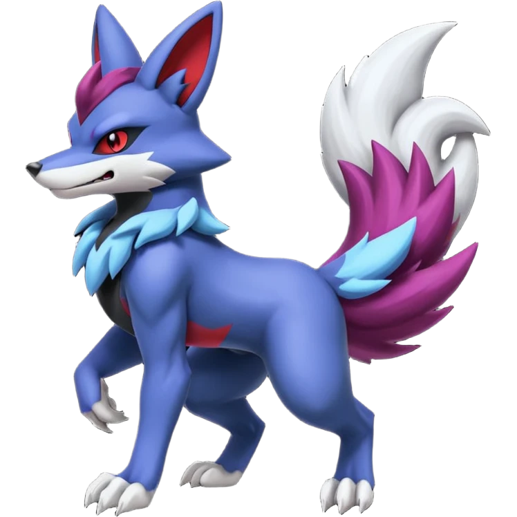 Lucario-Zoroark-fusion emoji