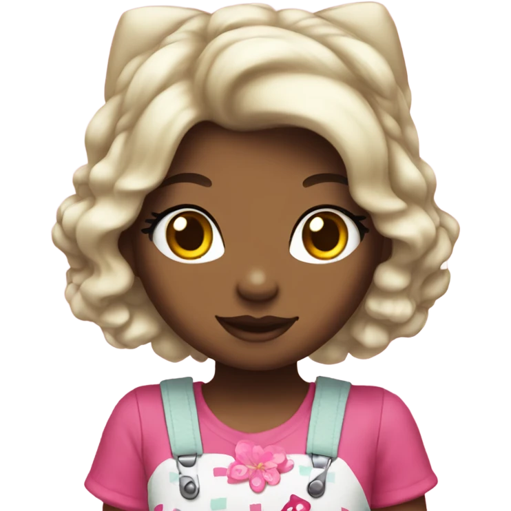 Hello kitty girl emoji