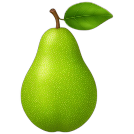 Haripear emoji