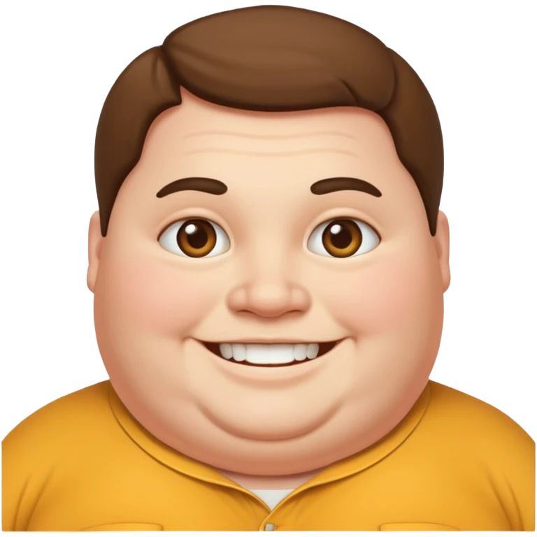 Fat person  emoji