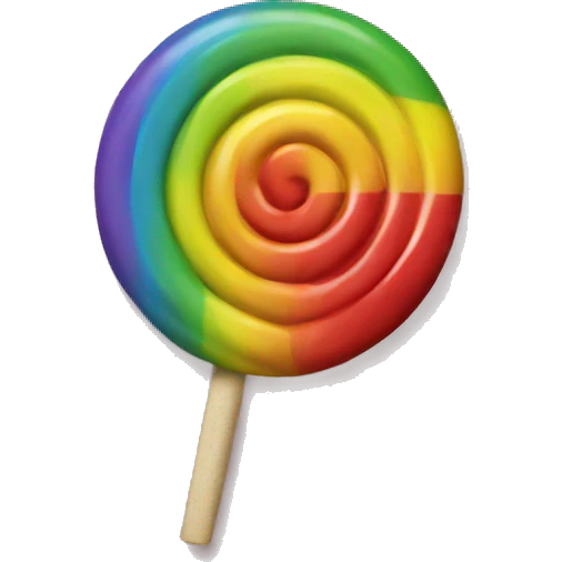 Rainbow lollipop  emoji