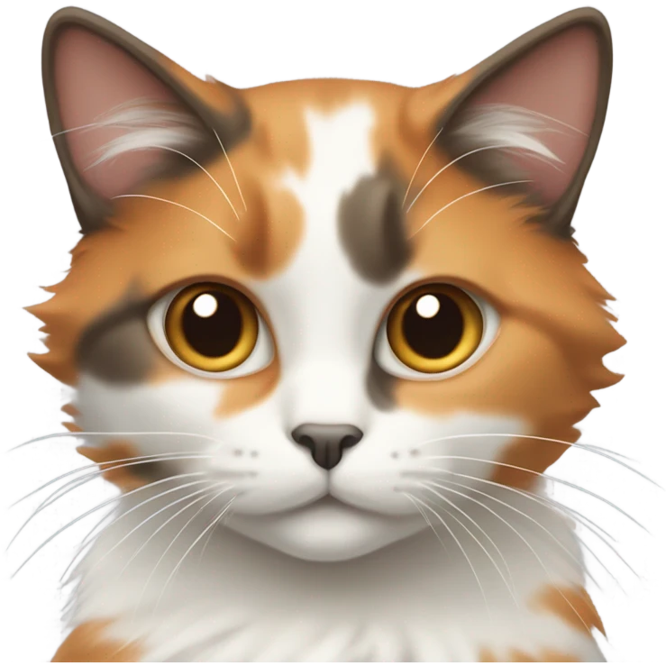 Muted calico emoji