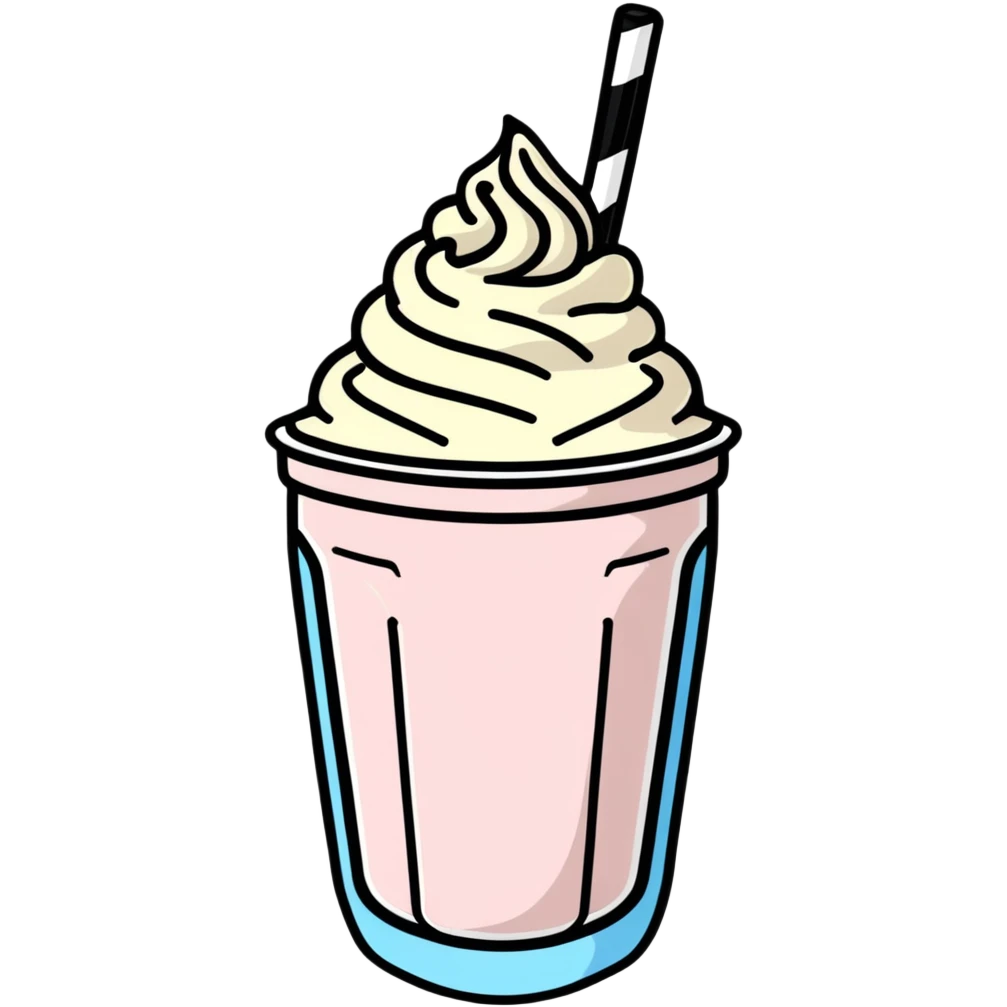 milkshake emoji