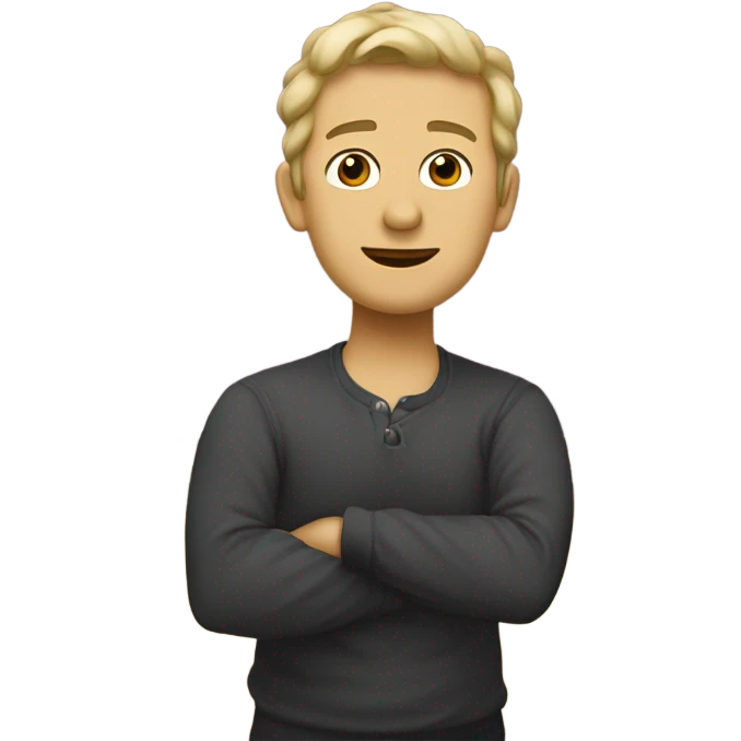 Кудрявая девочка с чёрной собакой тойтерьер emoji