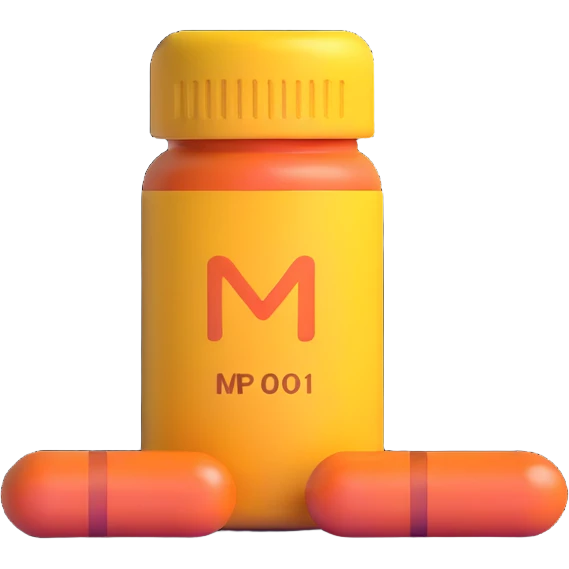 iron vitamin pill capsule, Fe supplement emoji