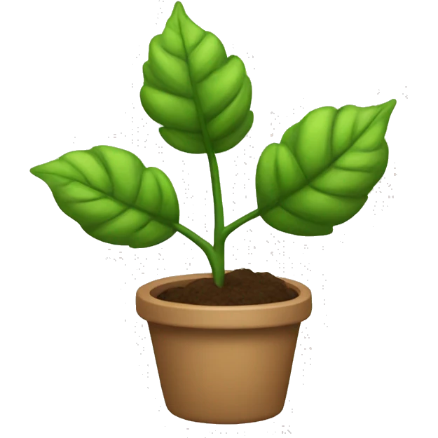 ios emoji style,cotton plant emoji