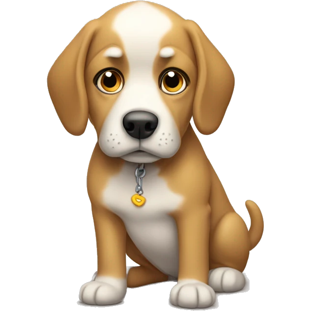 Perro triste  emoji