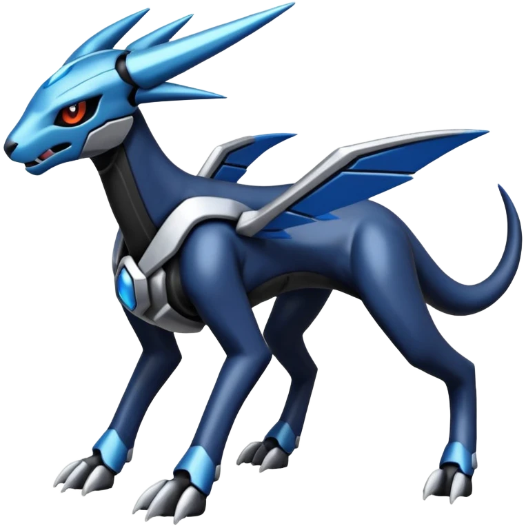 Houndoom-Dialga-Genesect-Pokémon-Fakémon-hybrid-creature emoji