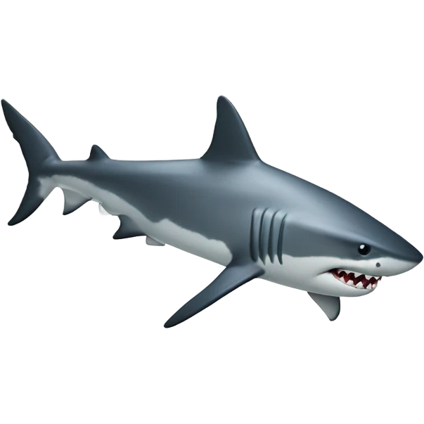 SHARK WITH TOE emoji