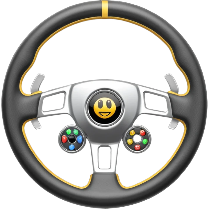 volante de racing emoji
