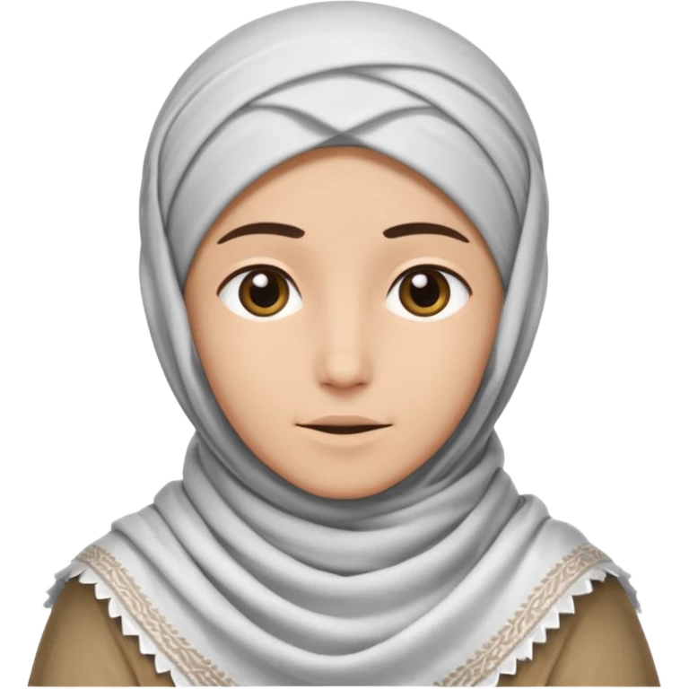 with the UAE traditonal thing on their head emoji