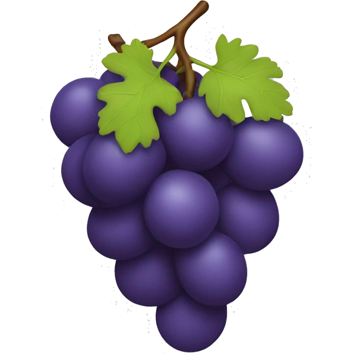 one grape emoji
