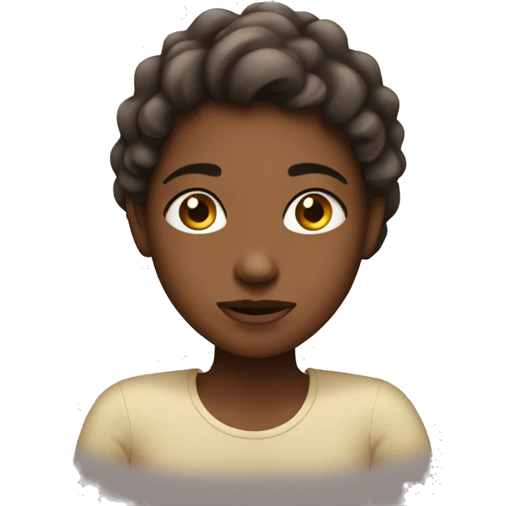 Lazy girl emoji