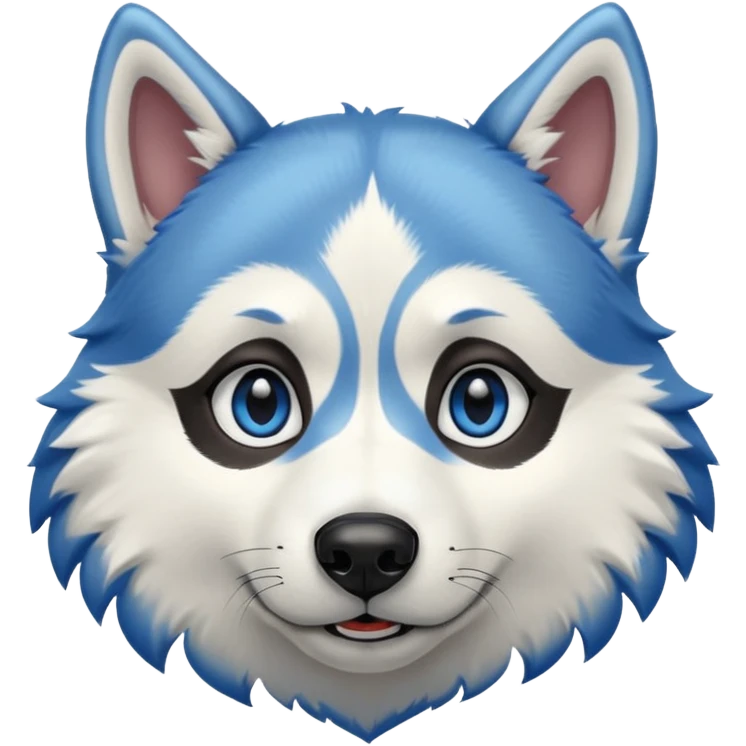 Un husky sibérien  emoji