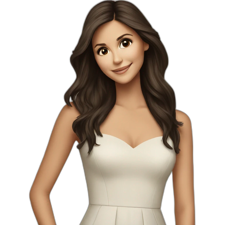 nina dobrev emoji