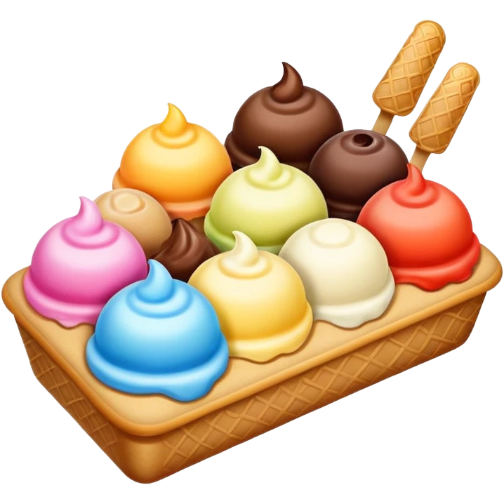 ice creams bar emoji
