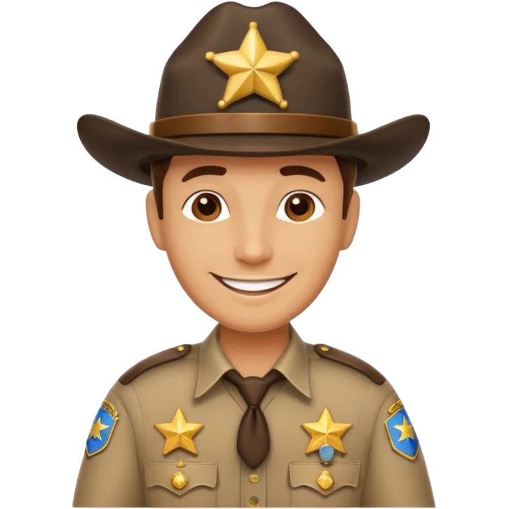 a sheriff emoji