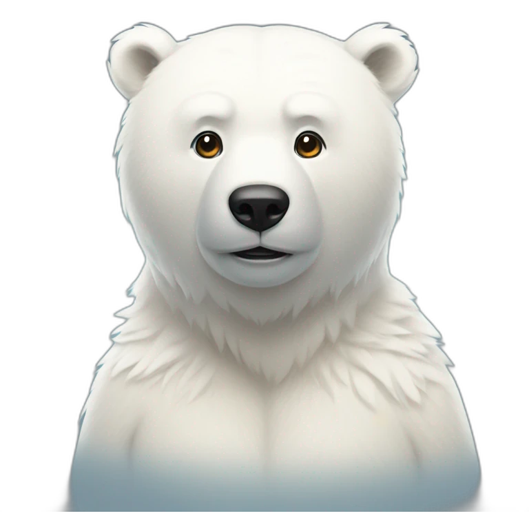 Oso polar emoji