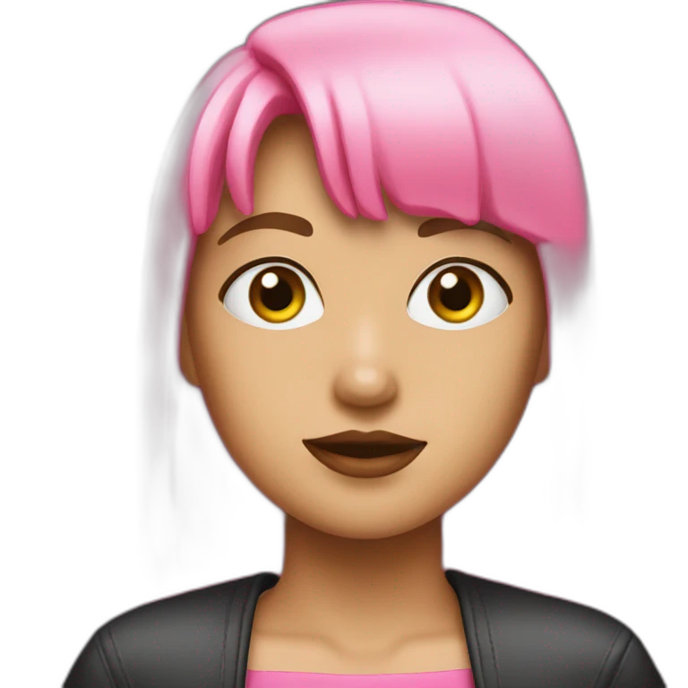Lisa Black pink  emoji