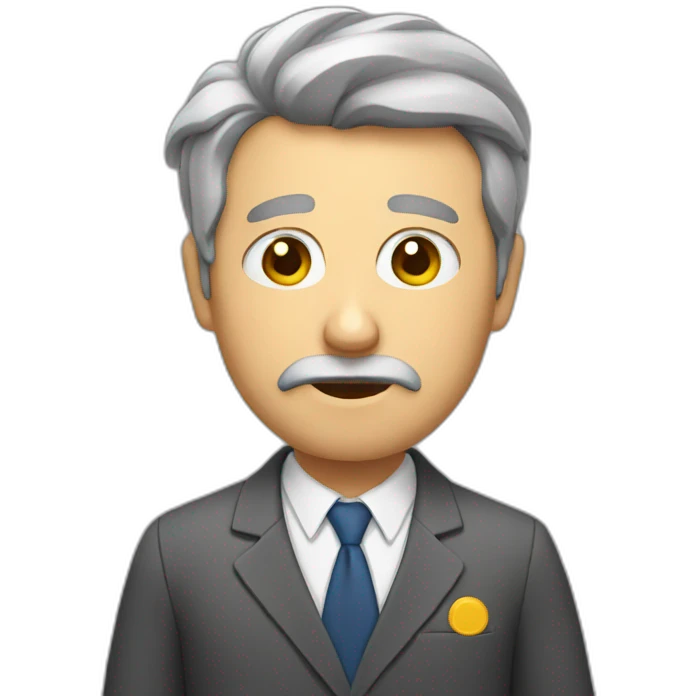 Tired teacher emoji