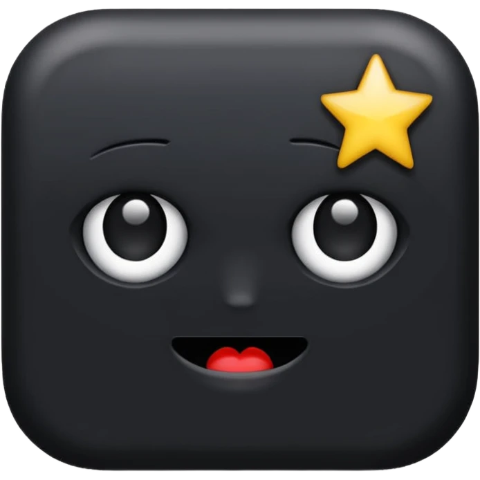 ★☆ - this shows full star and empty star  only with black outline with white colour inside but I want is first half black and second half empty emoji