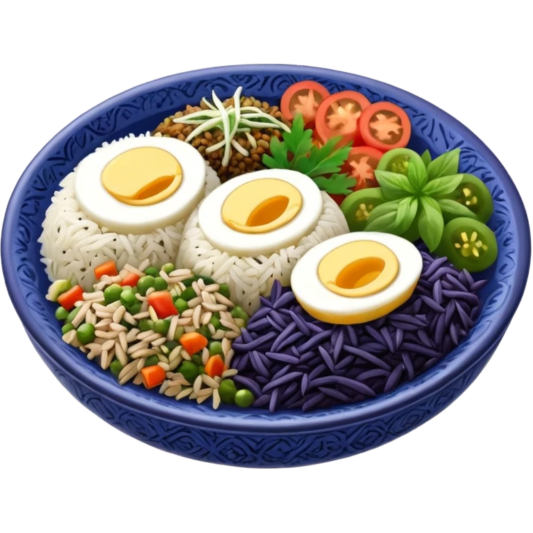 nasi kerabu emoji
