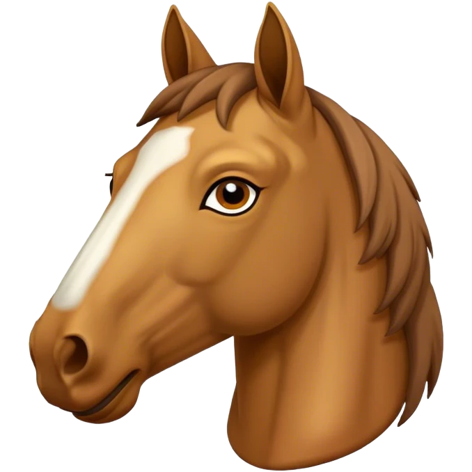 Horse head human body emoji