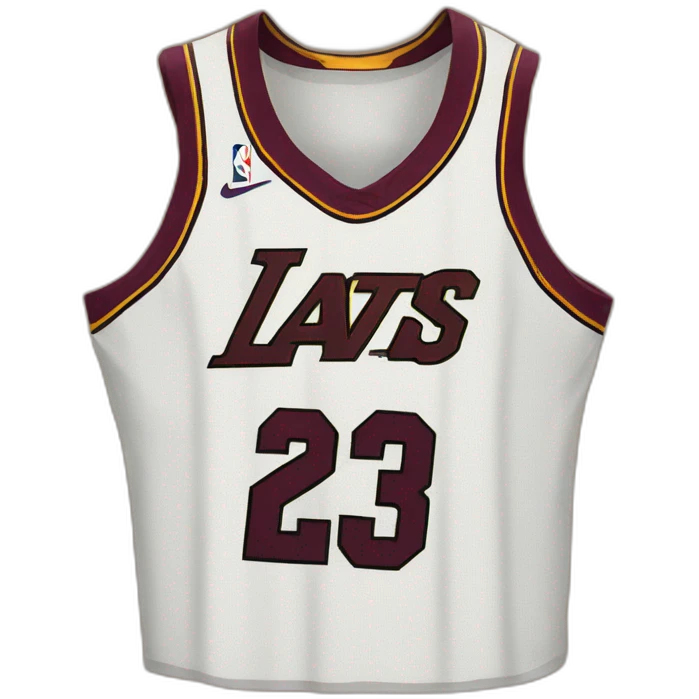 lebron james jersey emoji