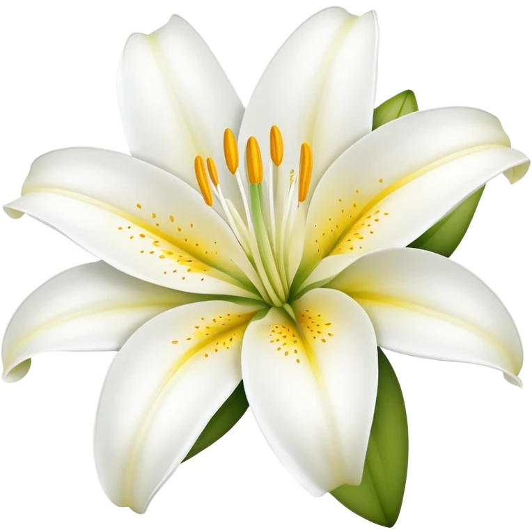 lily flower emoji