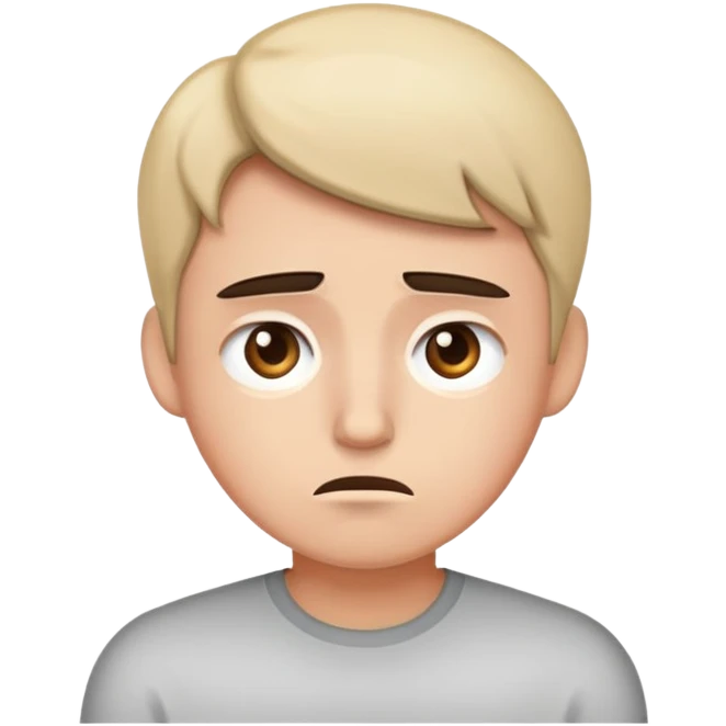 Disappointed emoji