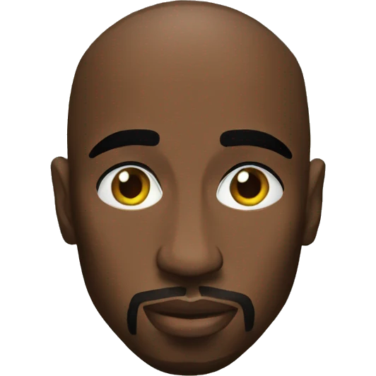 tupac emoji