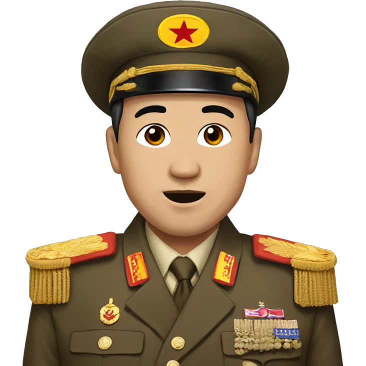 North Korea leader emoji