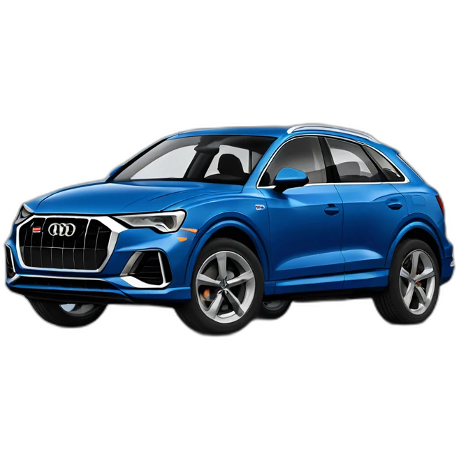 2020 blue audi q3 emoji