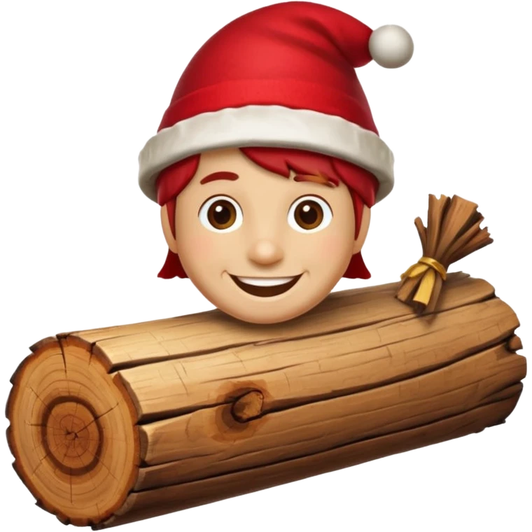 look for tio de nadal in catalan tradition and make an emoji out of it emoji