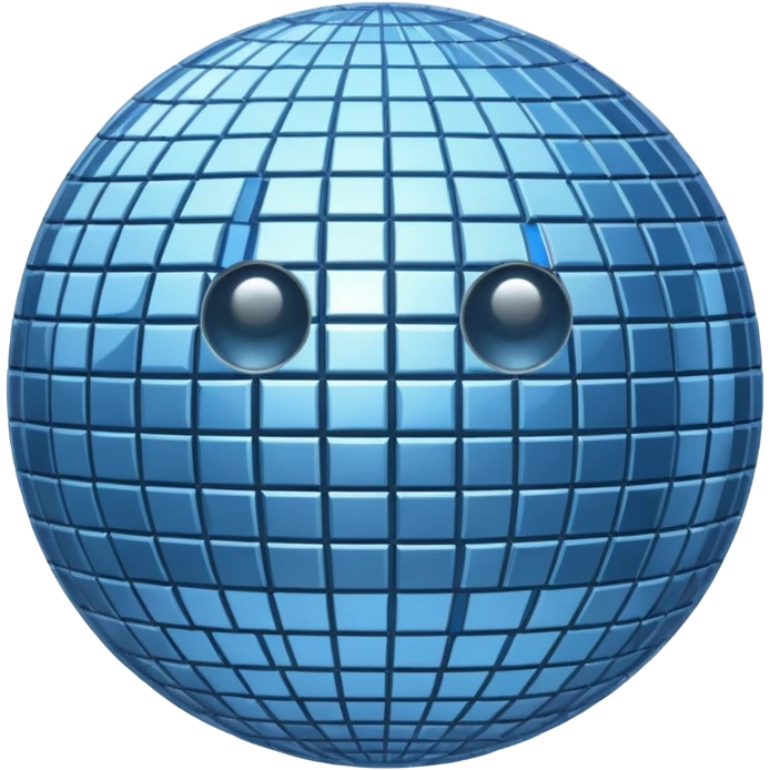 disco ball moon emoji
