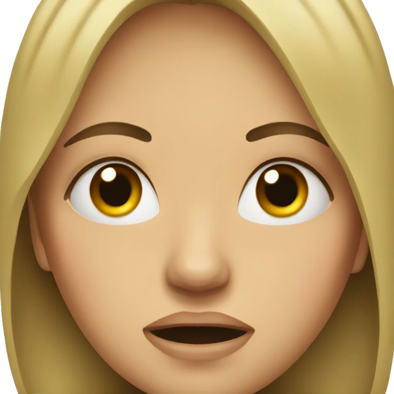 Woman crying emoji