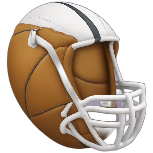 Ballon de rugby emoji