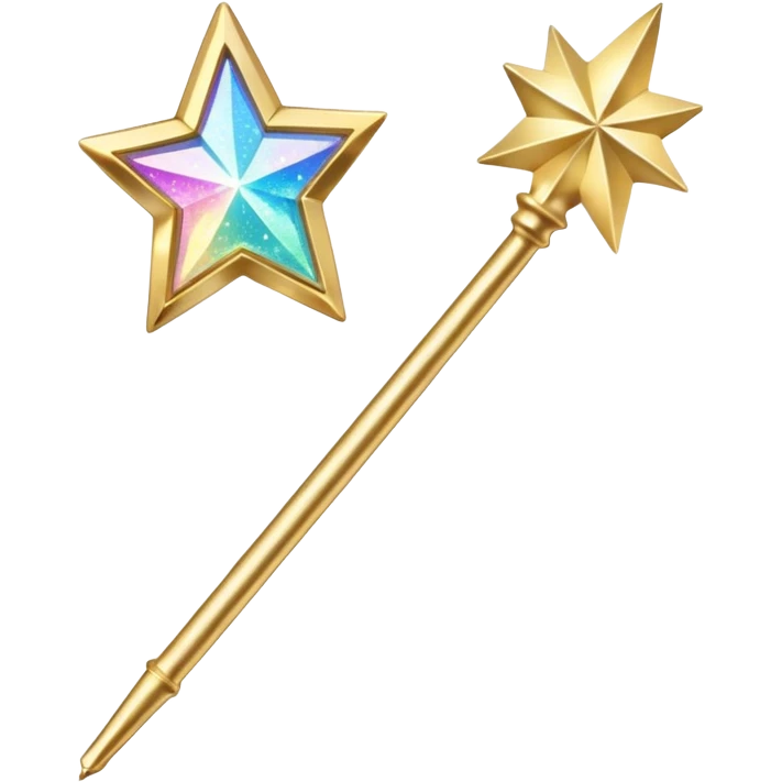 glitter magic wand emoji