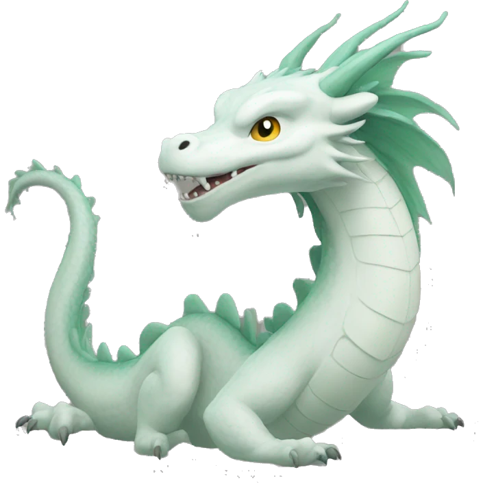 Haku dragon spirited away emoji