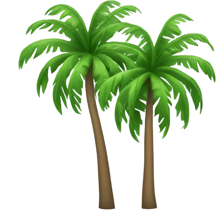 Palms carribiaen emoji