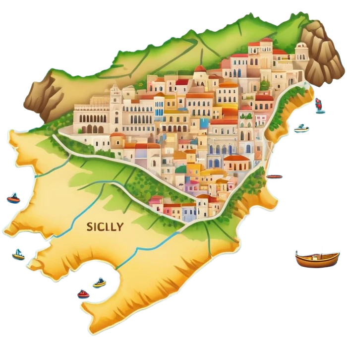 map of Sicily emoji