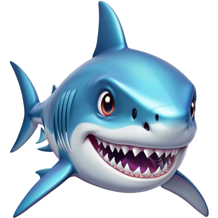 shark with diamond grills emoji