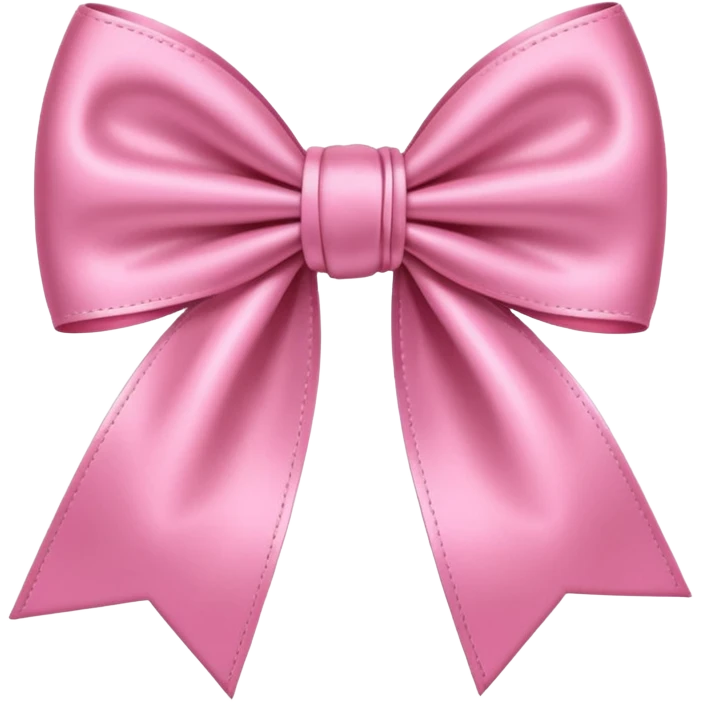 Pink bow emoji