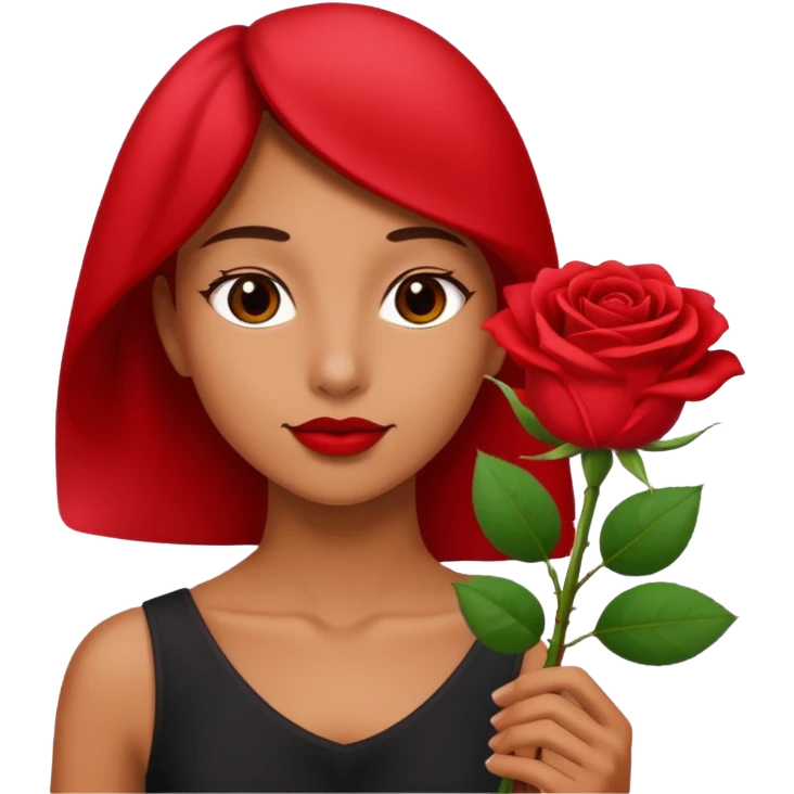 flower-holding person emoji